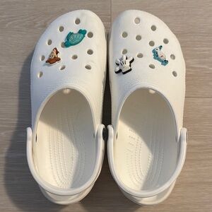 Women’s White Crocs